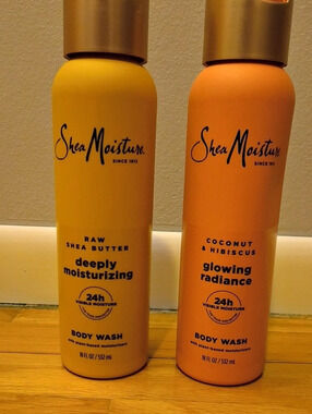 SheaMoisture Raw Shea Butter Deeply Moisturizing Body Wash and Coconut &